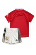 Manchester United Babytruitje Thuis tenue Kind 2022-23 Korte Mouw (+ Korte broeken)